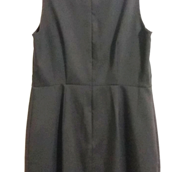 ANN TAYLOR LOFT NWT BLACK SHEATH DRESS SIZE 6 - Picture 9 of 13
